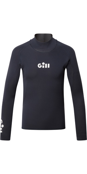 2026 Gill Junior Zentherm 2.5mm GBS Neoprene Top 5101J - Dark Navy